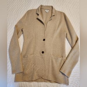 J Crew knit blazer small G9309